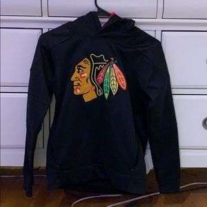 Black blackhawks sweater